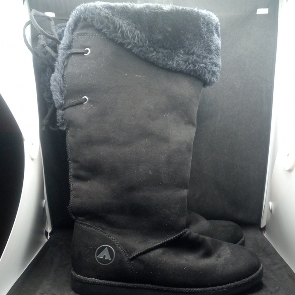 Airwalk Black Lace Up Boots Size 8.5